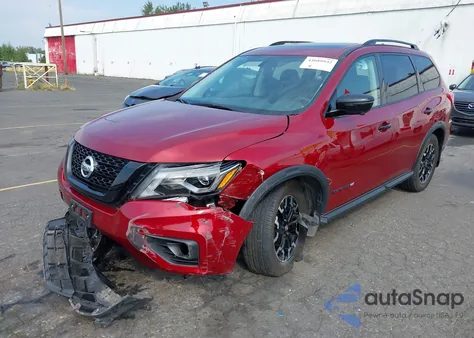 2020 Nissan Pathfinder Sl 4Wd из США, поврежденный, VIN 5N1DR2CM7LC629917